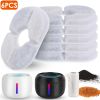 6Pack Pet Water Fountain Replacement Filter Activated Carbon Ion Resin Filter Cotton Filtration System For 2.5L Automatic Water Fountain