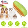 3 In 1 Cat Grooming Steam Brush Hair Brush with Steamer Pet Massage Comb Cleaning Brush for Cats Dogs USB Rechargeable