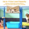 Cat Radiator Bed Pet Hammock Hanging Cradle Washable Removable Mat Blankets with Metal Frame