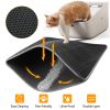 Cat Litter Mat EVA Honeycomb Double Layer Kitty Litter Trapping Carpet Urine-proof Scatter Rug Pad