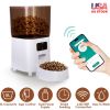 5L Automatic Pet Feeder Timed 2.4G WiFi Cat Feeder With App Control 1-10Meals Dry Food Per Day Type-C Battery Dual Power Supply For Cats Dogs