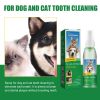Yegbong Pet Tooth Deodorizer Spray, Cats And Dogs Universal Mouth Cleaning Breath Freshening Spray