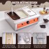 VEVOR Chocolate Tempering Machine, 26.5 Lbs 3 Tanks Chocolate Melting Pot TEMP Control 86~185°F