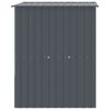 Dog House with Roof Anthracite 65"x60.2"x71.3" Galvanized Steel