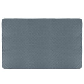 Washable Dog Pee Pad Reusable Puppy Potty Training Pads Waterproof Absorbent Whelping Mat Cat Pee Cushion for Dogs Pets Cats (Dog health: Grey_150_90CM)