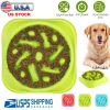 Dog Cat Slow Feeder Bowl Pet No Gulp Feeder Bowl Anti-Bloat Feeding Plate