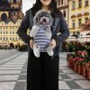 Dog Carrier Backpack Legs Out Front Pet Backpack Carrier Travel Bag Adjustable Shoulder Straps for Hiking Camping Shopping Biking