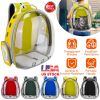 Pet Backpack Carrier Ventilate Transparent Backpack Travel Breathable Astronaut Cat Carrier For Puppies Cats Dogs Under 13LBS