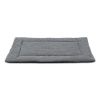 Dog Bed Mat Comfortable Fleece Pet Dog Crate Carpet Reversible Pad Joint Relief For S/M/L Dogs w/ Water Resistant Breathable Cushion Pad Sofa Car Seat