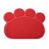 Dog Cat Bowl Mat Pet Food Water Feeding Mat Non-slip Pet Dish Tray Mat Paw Clean Placemat