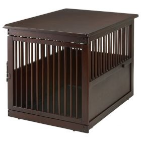 Richell End Table Dog Crate (Dog health: Large)
