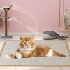 Cat Scratching Mat Natural Sisal Anti-Slip Mat Horizontal Cat Floor Scratching Pad Rug 
Kitten Play Toys Protect Carpets Sofas Furniture