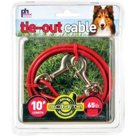 Prevue Pet Products Tie-out Cable Medium Duty (Dog health: 10 Foot)