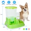 Pet Automatic Water Dispenser Food Dispenser 2 In 1 Dog Cat Dispenser Gravity Food Water Dispenser
