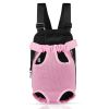 Dog Carrier Backpack Legs Out Front Pet Backpack Carrier Travel Bag Adjustable Shoulder Straps for Hiking Camping Shopping Biking
