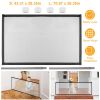 Dog Gate Dog Pet Baby Security Guard Gate Folding Safety Mesh Fence Guard For Hall Doorway Stairwells