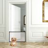 Dog Gate Dog Pet Baby Security Guard Gate Folding Safety Mesh Fence Guard For Hall Doorway Stairwells