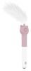Pet Life 'KITIQUE" 3-in-1 Retractable and Extendable Feathered and Laser Wand Kitty Cat Teaser