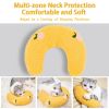 Cat Pillow, Small Pillow for Cat, Cat Blankets for Indoor, Pet Toy, Small Banana Donut Bed for Pets, Little Pillow for Cats No Heating Pad