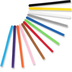 12 Colors Whelping Puppy ID Collars Adjustable Double-Sided Pet ID Bands (Dog health: Large)