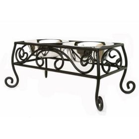 Noblesse Elevated Pet Feeder (Dog health: Large)